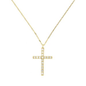 Дамско златно колие Cara Diamanti P3258