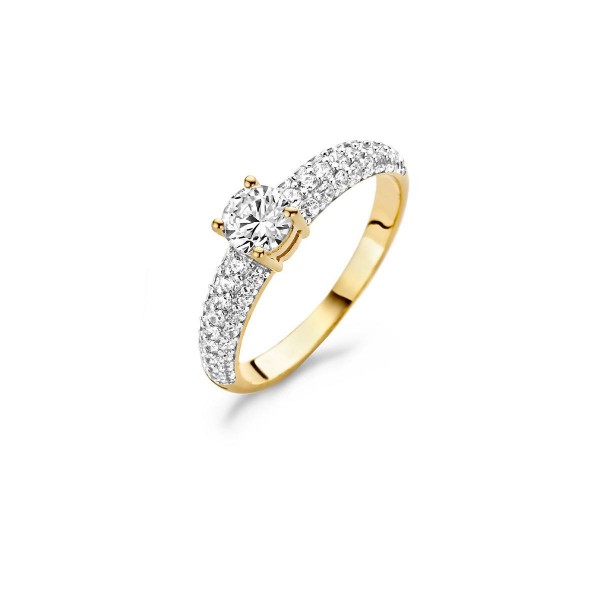 Дамски златен пръстен Blush 1135YZI