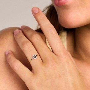 Златен дамски пръстен с кварц Blush 1258YSQ