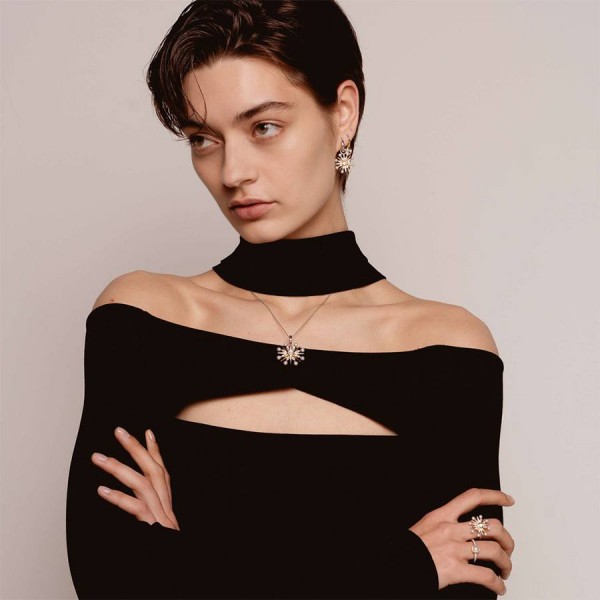 Сребърна висулка за обеци Ti Sento 9265YP
