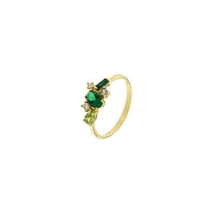 Дамски златен пръстен Cara Diamanti A4053 C2