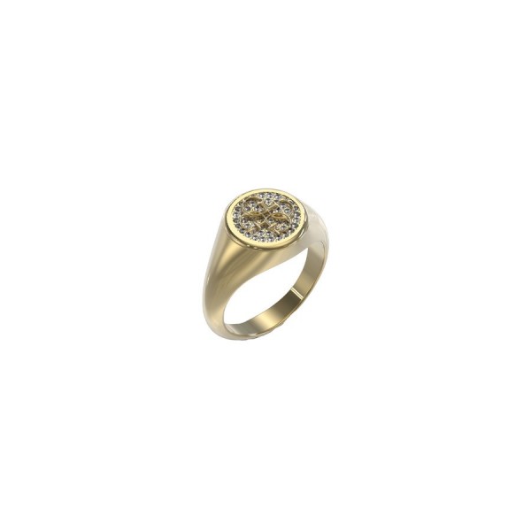 Дамски пръстен Guess JUBR03132JWYG