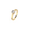 Златен дамски пръстен с диамант 0.50Ct