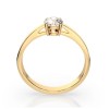 Златен дамски пръстен с диамант 0.50Ct