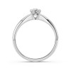 Дамски пръстен от бяло злато с диамант 0.40Ct