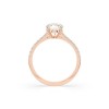 Дамски пръстен от розово злато с диаманти 1.00Ct и 0.21Ct Cara Diamanti K101-10094R(6.5)/14K