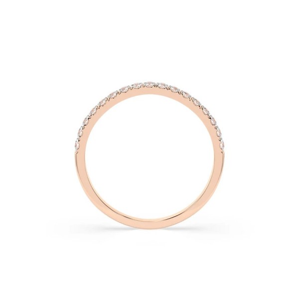 Дамски пръстен от розово злато с диаманти 0.26Ct Cara Diamanti K101-10111R/14K