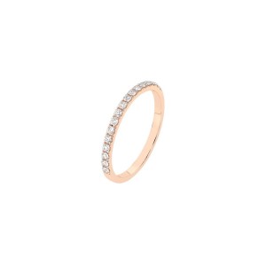 Дамски пръстен от розово злато с диаманти 0.26Ct Cara Diamanti K101-10111R/14K