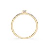 Златен дамски пръстен с диаманти 0.07Ct и 0.10Ct Cara Diamanti K101-10126/2Y(2.6)/14K