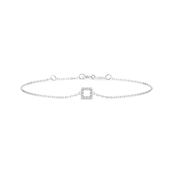 Гривна с диаманти от бяло злато Cara Diamanti K105-10016W