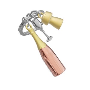 Ключодържател Розово шампанско Metalmorphose MTM154-02
