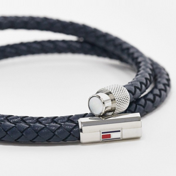 Мъжка кожена гривна Tommy Hilfiger 2790264S