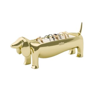 Поставка за пръстени Umbra Dachsie, цвят месинг
