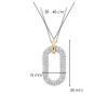 Дамско сребърно колие Ti Sento 3964ZY