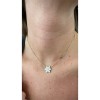 Дамско колие с емайл Guess JUBN04136JWYGWHT/U
