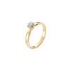 Дамски пръстен от злато с диамант 0.40Ct