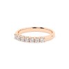 Дамски пръстен от розово злато с диаманти 0.42Ct Cara Diamanti K101-10098R(2.5)/14K