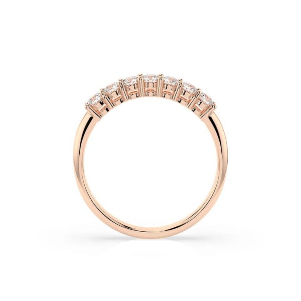 Дамски пръстен от розово злато с диаманти 0.42Ct Cara Diamanti K101-10098R(2.5)/14K
