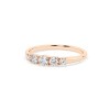Дамски пръстен от розово злато с диаманти 0.15Ct и 0.27Ct Cara Diamanti K101-10128R/14K