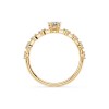 Златен дамски пръстен с диаманти 0.20Ct и 0.16Ct Cara Diamanti K101-10144Y(3.7)/14K