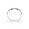 Дамски пръстен от бяло злато с диаманти 0.18Ct Cara Diamanti K101-10300W/14K