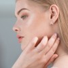 Дамски златни обеци с диаманти Cara Diamanti K102-10076