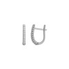 Дамски златни обеци с диаманти Cara Diamanti K102-10076