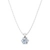Дамско колие от бяло злато с диамант 0.50Ct Cara Diamanti K104-10004W(5.1)/14K