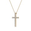 Колие от злато с диаманти Cara Diamanti K104-10026Y