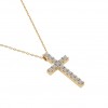 Колие от злато с диаманти Cara Diamanti K104-10026Y
