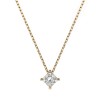 Дамско златно колие с диамант Cara Diamanti K104-10055Y