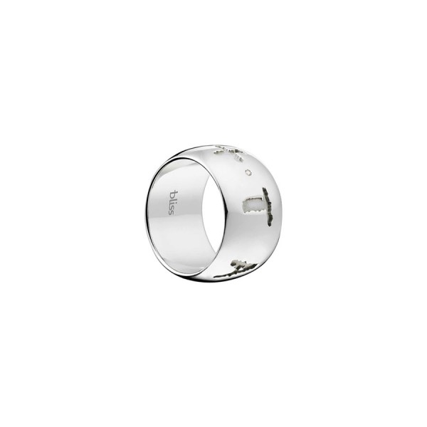 Дамски сребърен пръстен с диамант Bliss 20037479