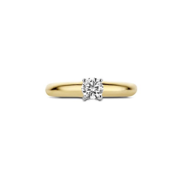 Дамски златен пръстен Blush 1129BZI