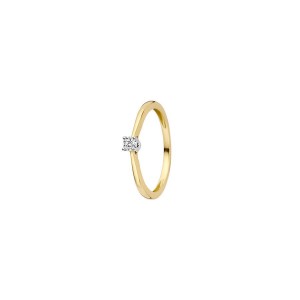 Дамски златен пръстен с диамант Blush 1622BDI