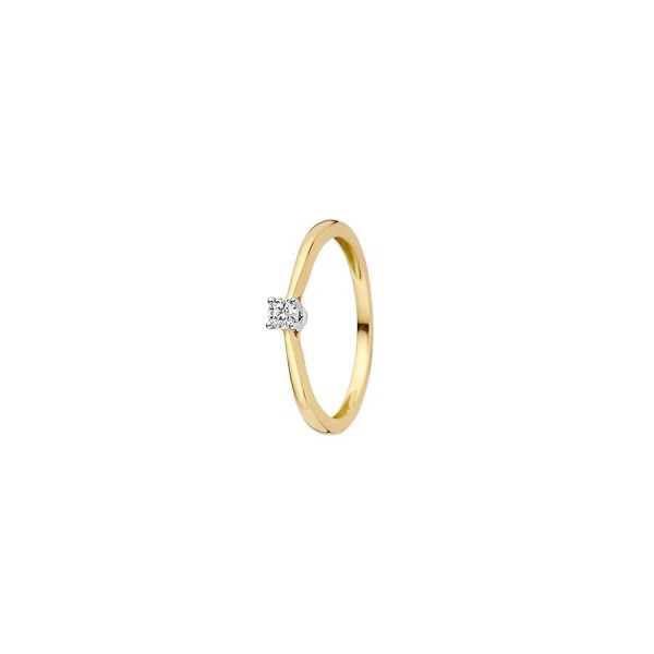 Дамски златен пръстен с диамант Blush 1622BDI
