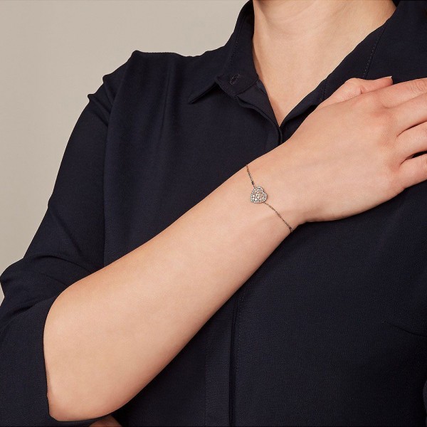 Дамска гривна с кристали и седеф Fossil JF03163791