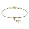 Дамска гривна със седеф и кристали Fossil JF03252710