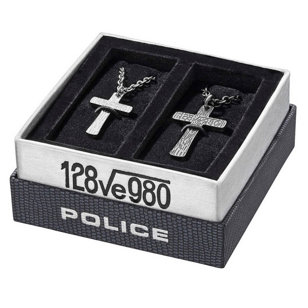 Комплект мъжко и дамско колие Police PJ.25694 CRYPTIC SET