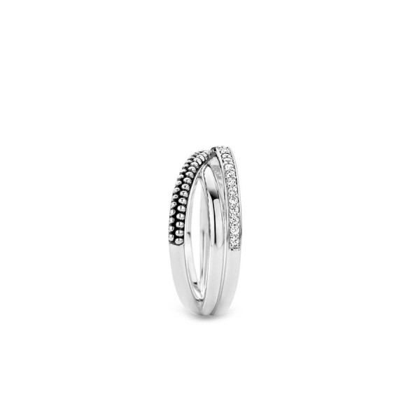 Дамски сребърен пръстен Ti Sento 12022ZI