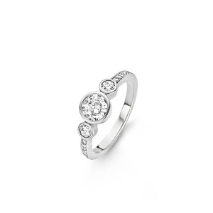 Дамски сребърен пръстен Ti Sento 12028ZI