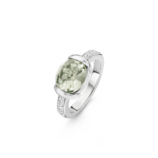 Дамски сребърен пръстен Ti Sento 12057GG