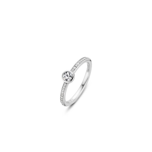 Дамски сребърен пръстен Ti Sento 12108ZI