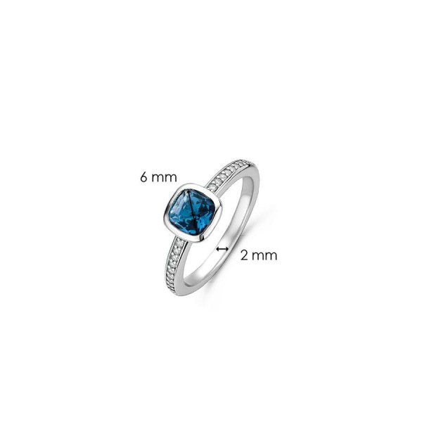 Дамски сребърен пръстен Ti Sento 12176DB
