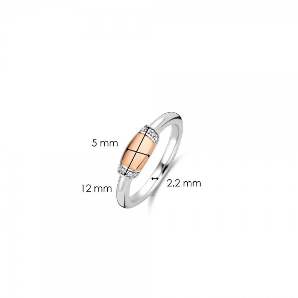 Дамски сребърен пръстен Ti Sento 12193ZR