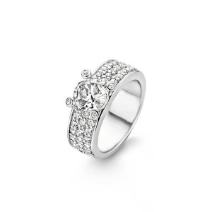 Дамски сребърен пръстен Ti Sento 1493ZI