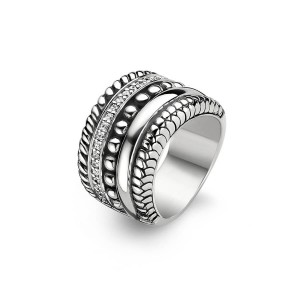 Дамски сребърен пръстен Ti Sento 1835ZI