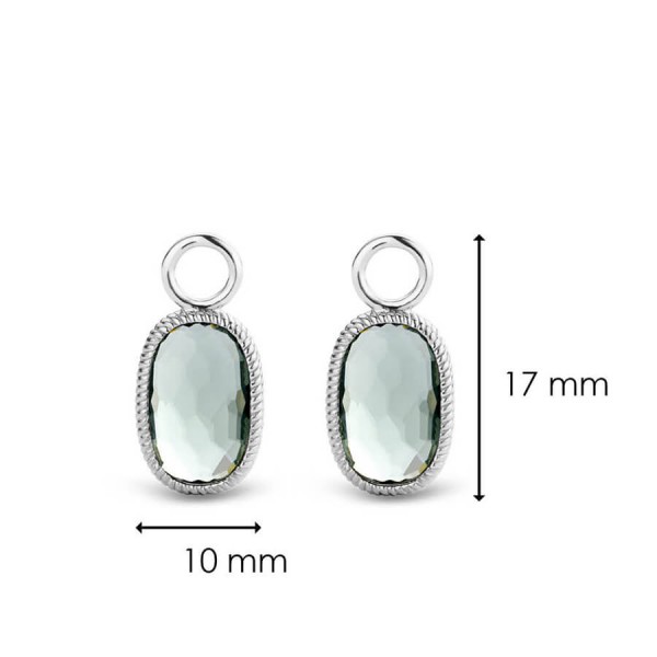 Сребърни висулки за обеци Ti Sento 9199GG