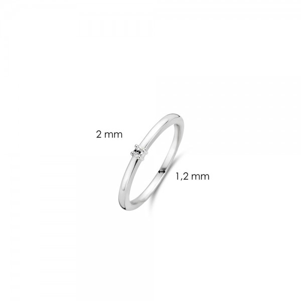 Дамски сребърен пръстен Ti Sento 12210ZI