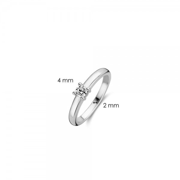 Дамски сребърен пръстен Ti Sento 12212ZI
